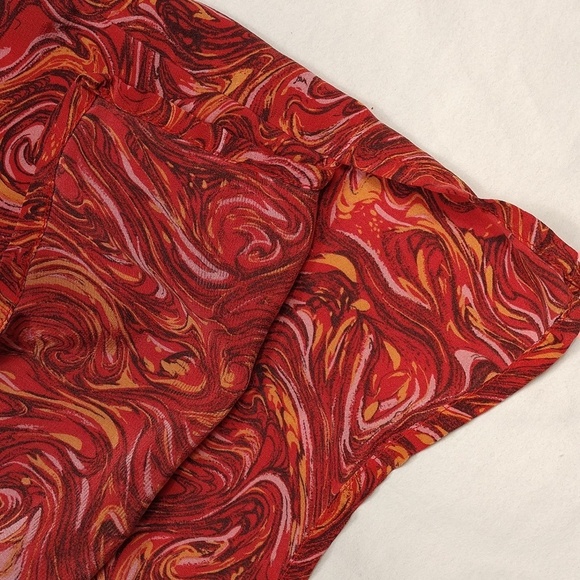 Diane Von Furstenberg Silk Assets Women's 100% Silk Size Large - Picture 6 of 9